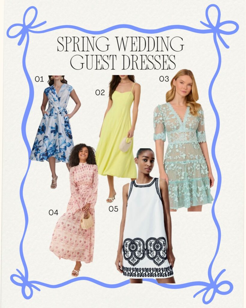 Spring Wedding 
Guest Dresses