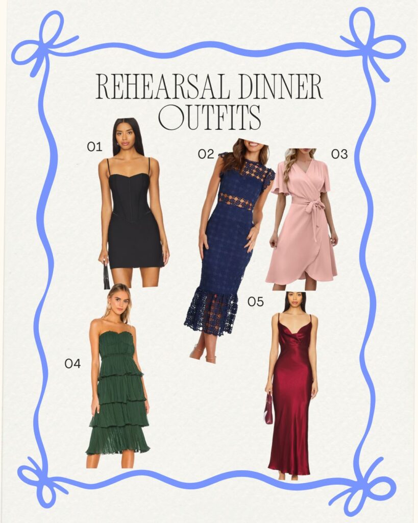 Rehearsal Dinner Outfits