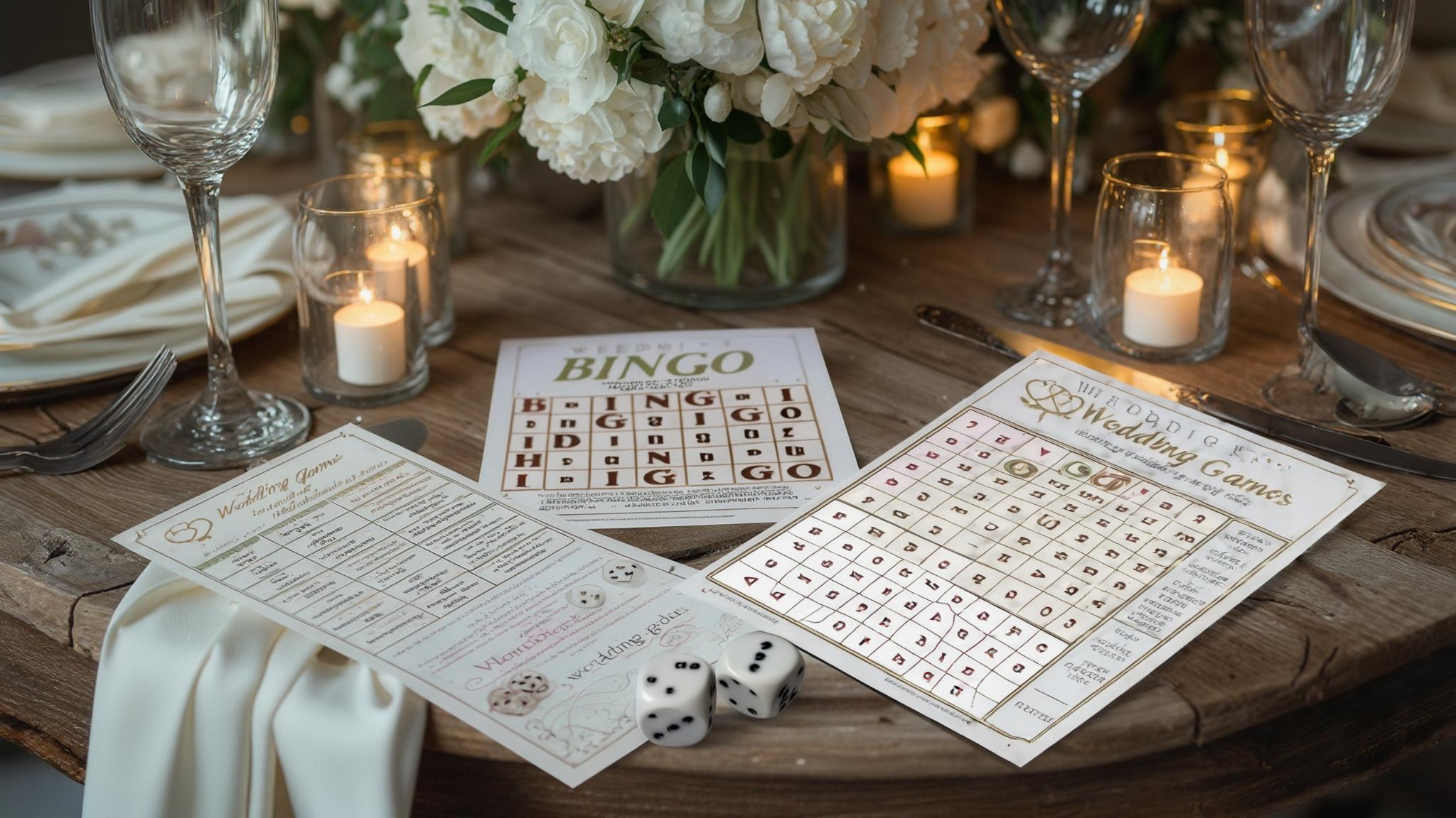 printable wedding games