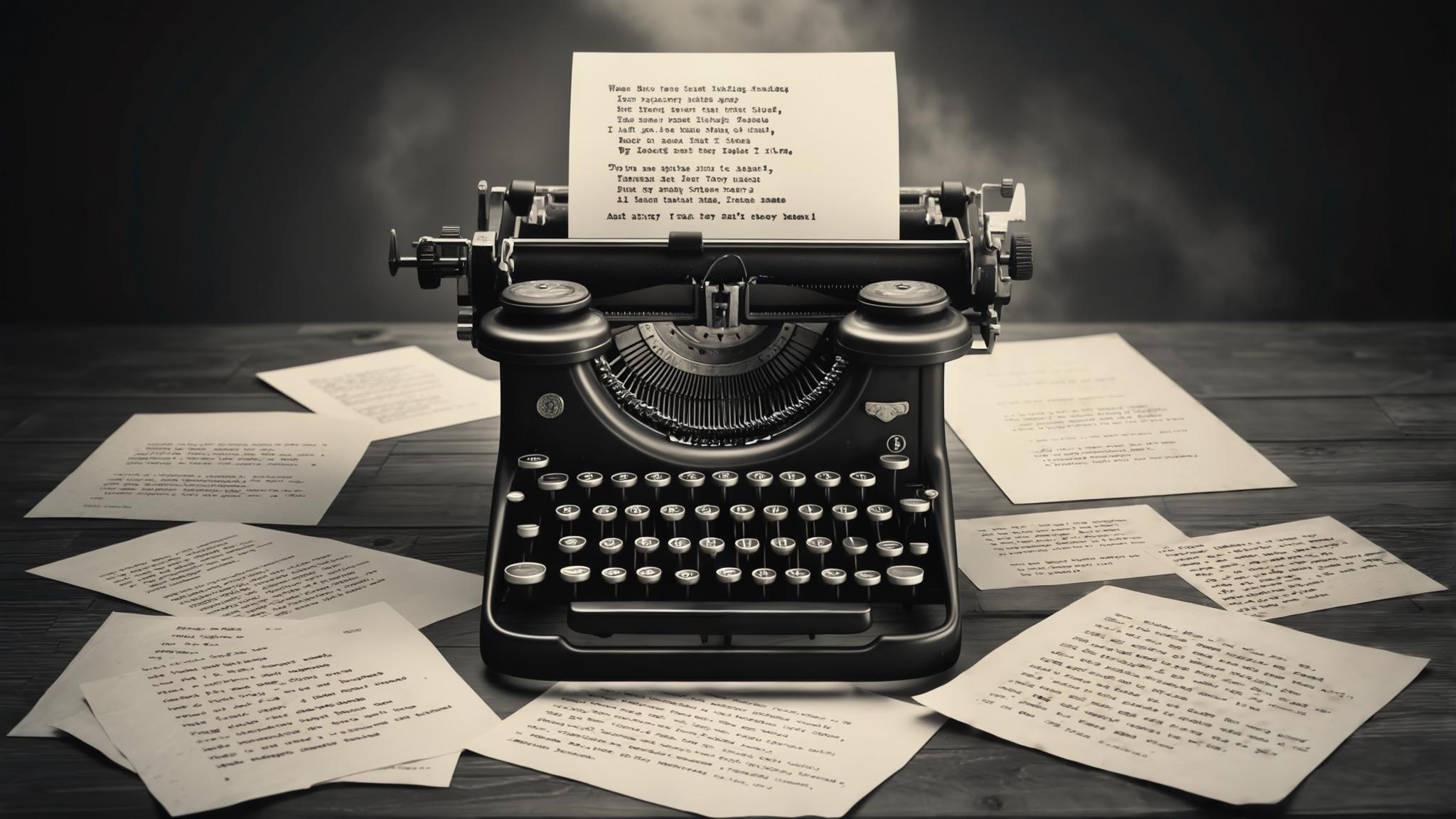 typography poem examples