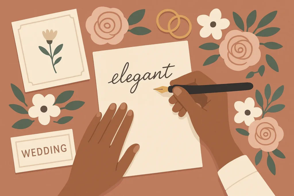 elegant maid of honor speech writing