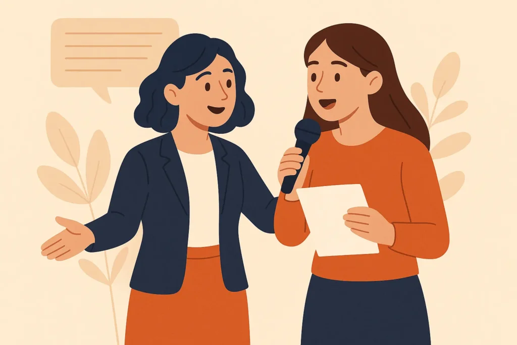 maid of honor speech coach