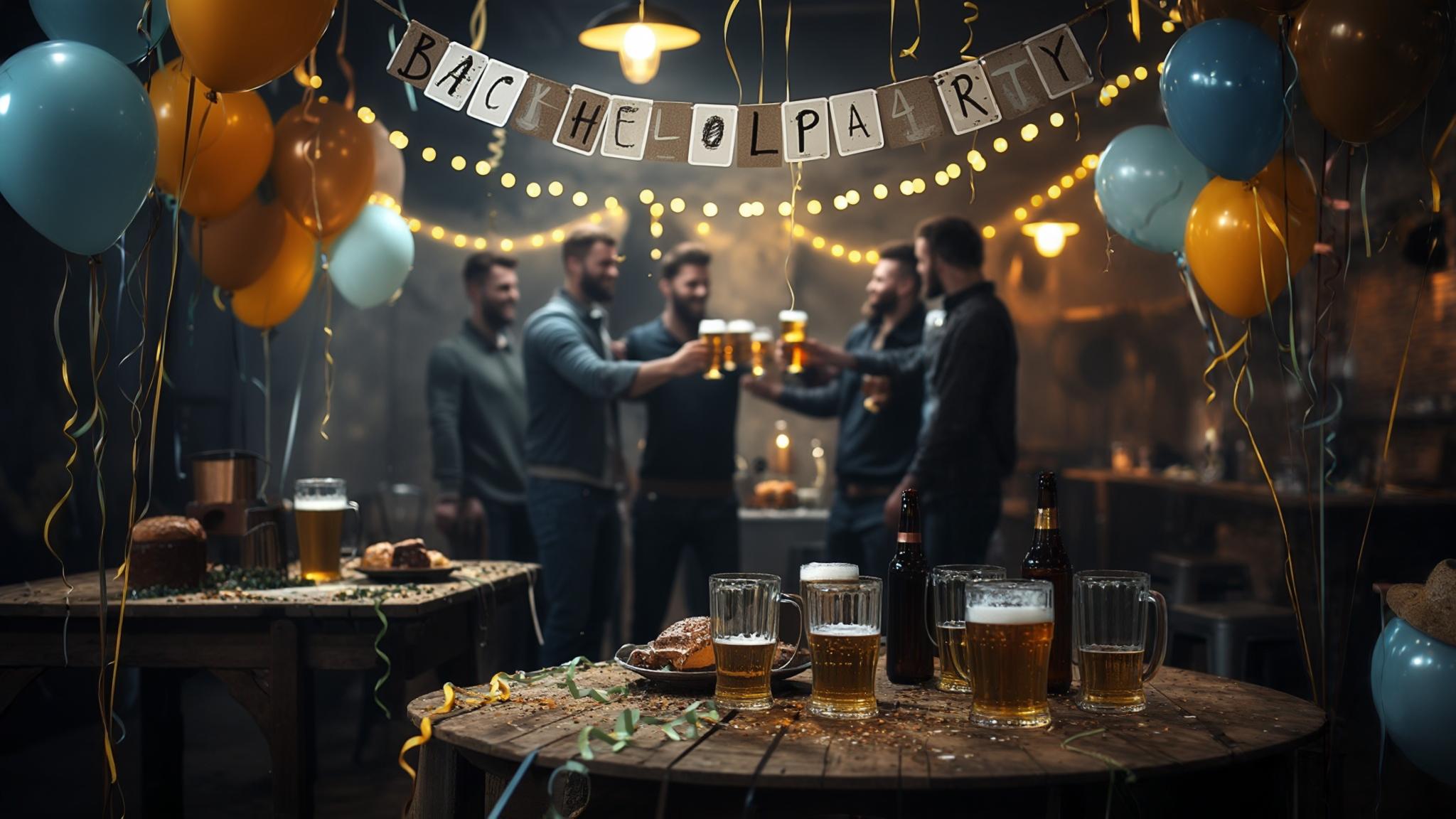 cheap bachelor party decorations