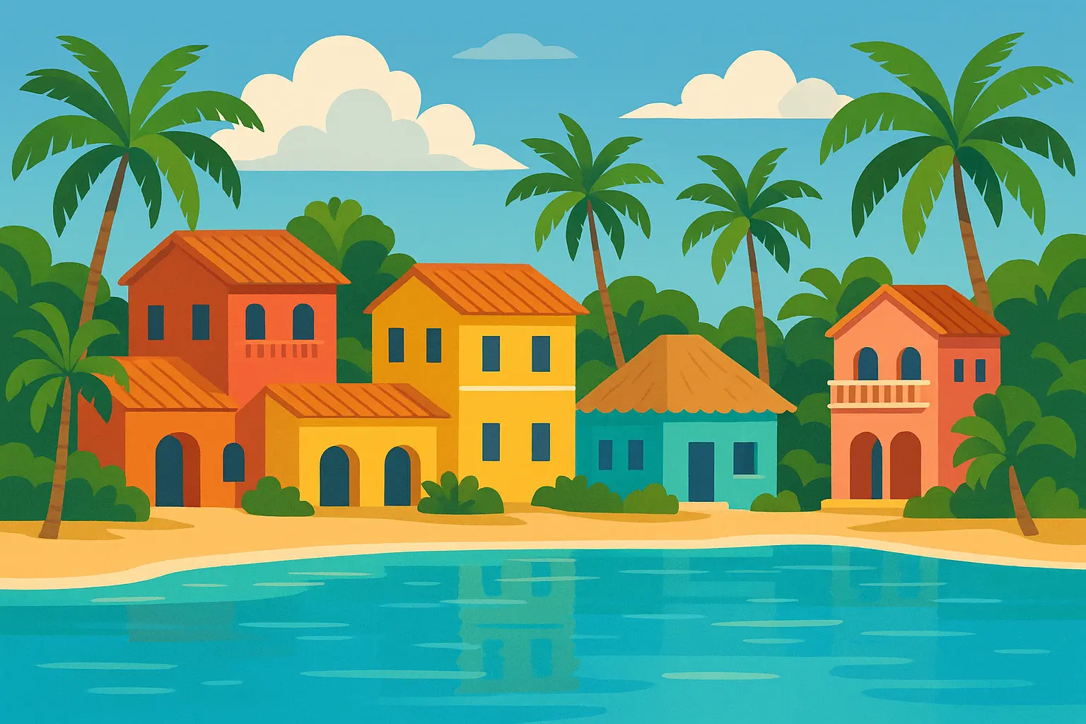 International bachelor party destination tropical resort