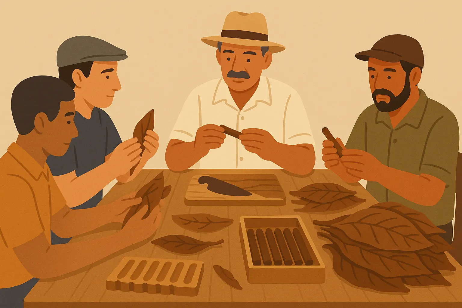 Cigar rolling workshop bachelor party experience