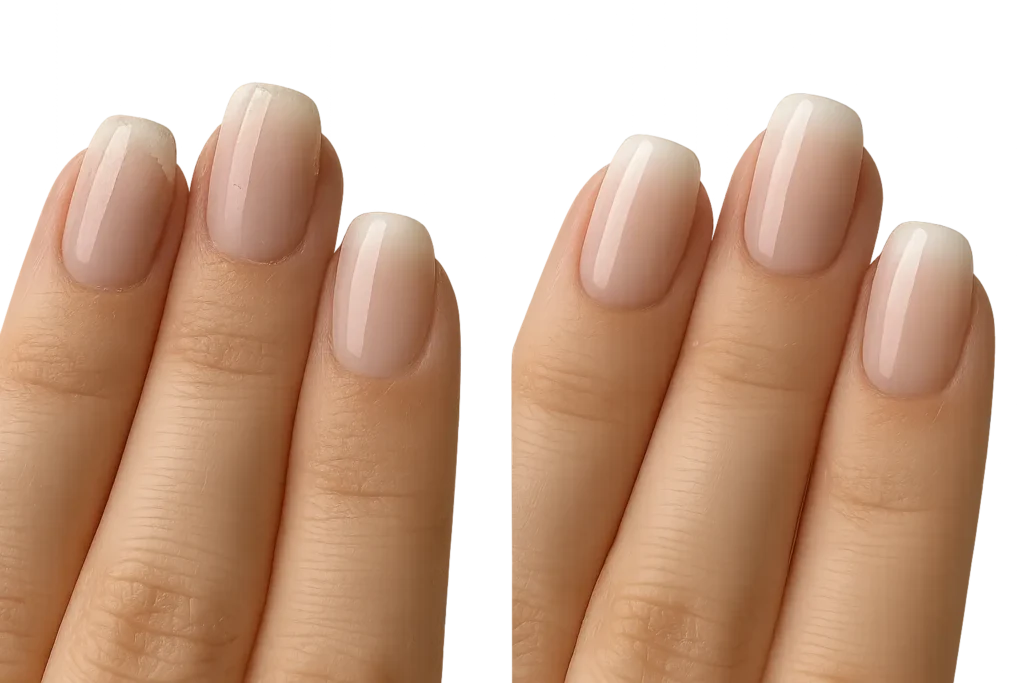 Various ombre nail designs for different lifestyles