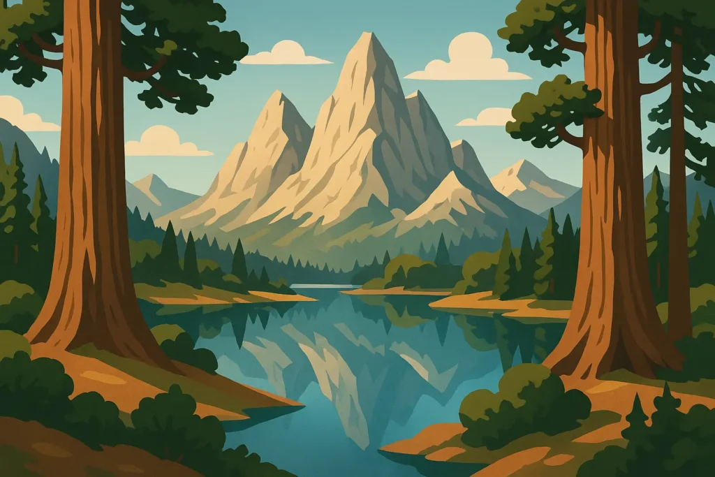 Sierra Nevada mountain adventure landscape