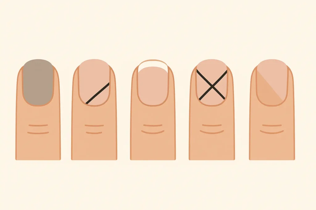 Minimalist spring nail designs
