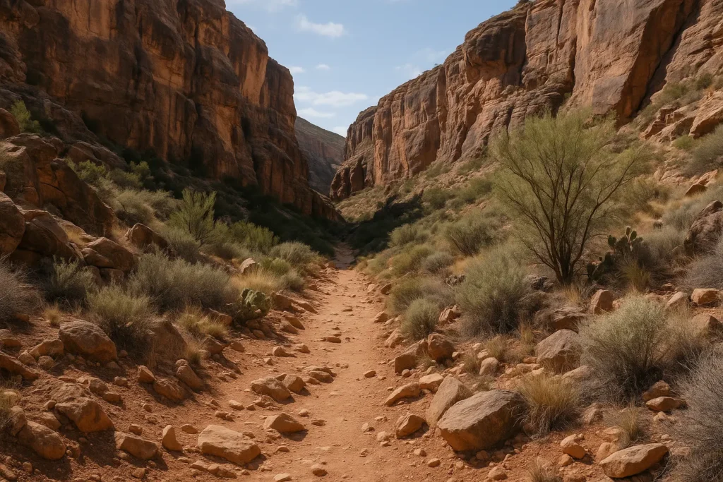 Hiking trails and mountain views in Salt Lake City