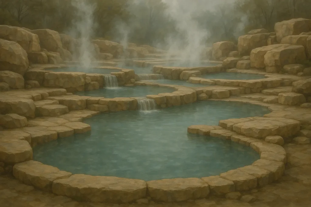 Italian spa and wellness retreat setting