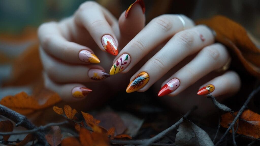 autumn nails