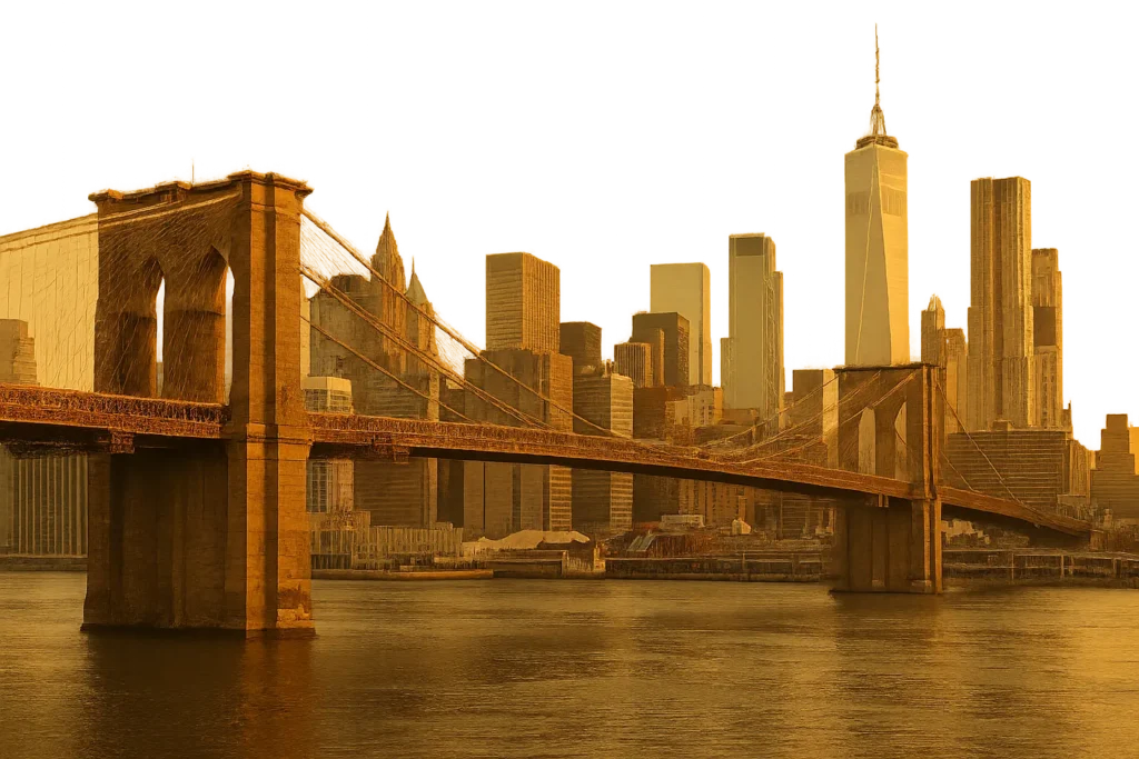 Brooklyn Bridge Park with Manhattan skyline views