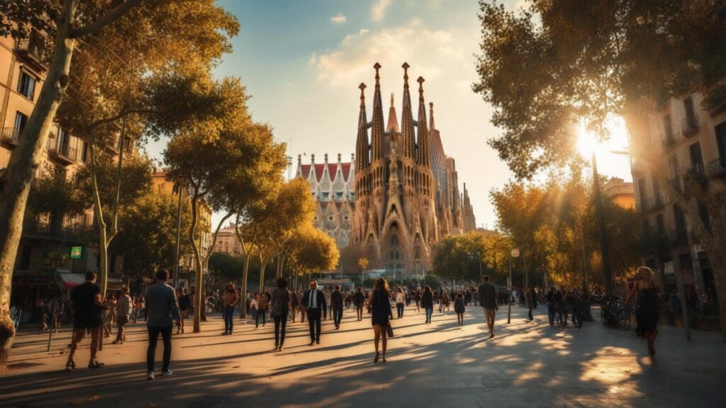 barcelona itinerary