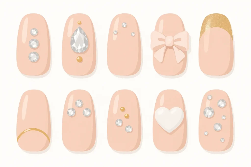 Press-on nail application process