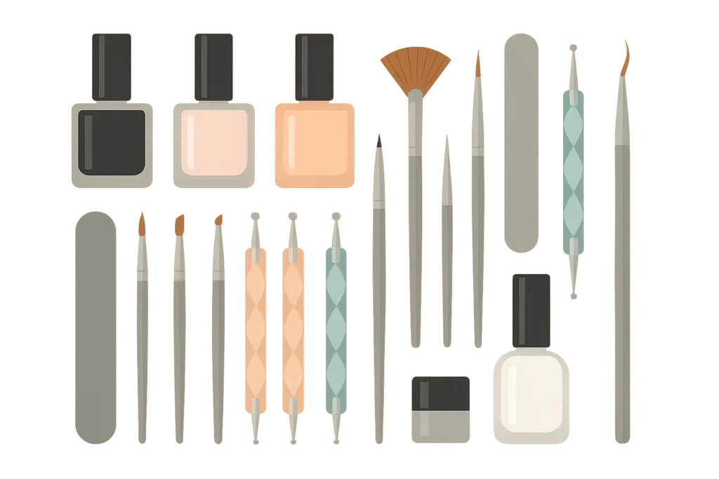 Professional vs DIY nail application tools