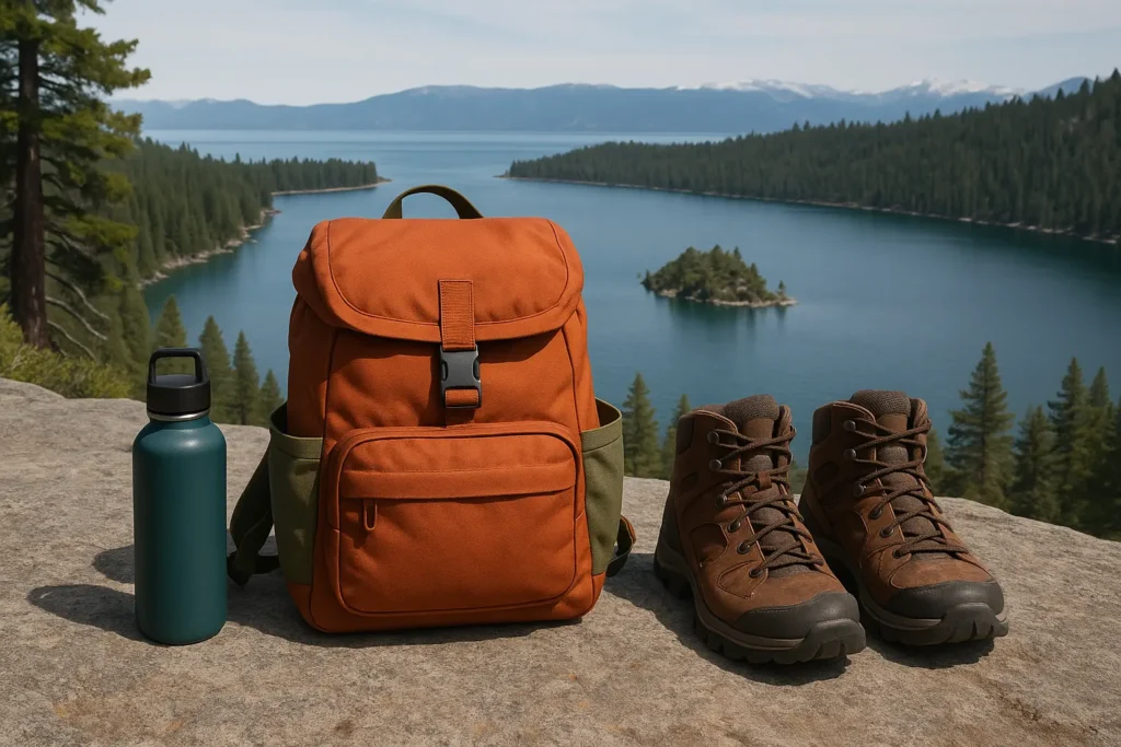 Lake Tahoe hiking preparation and equipment