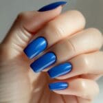 blue nails