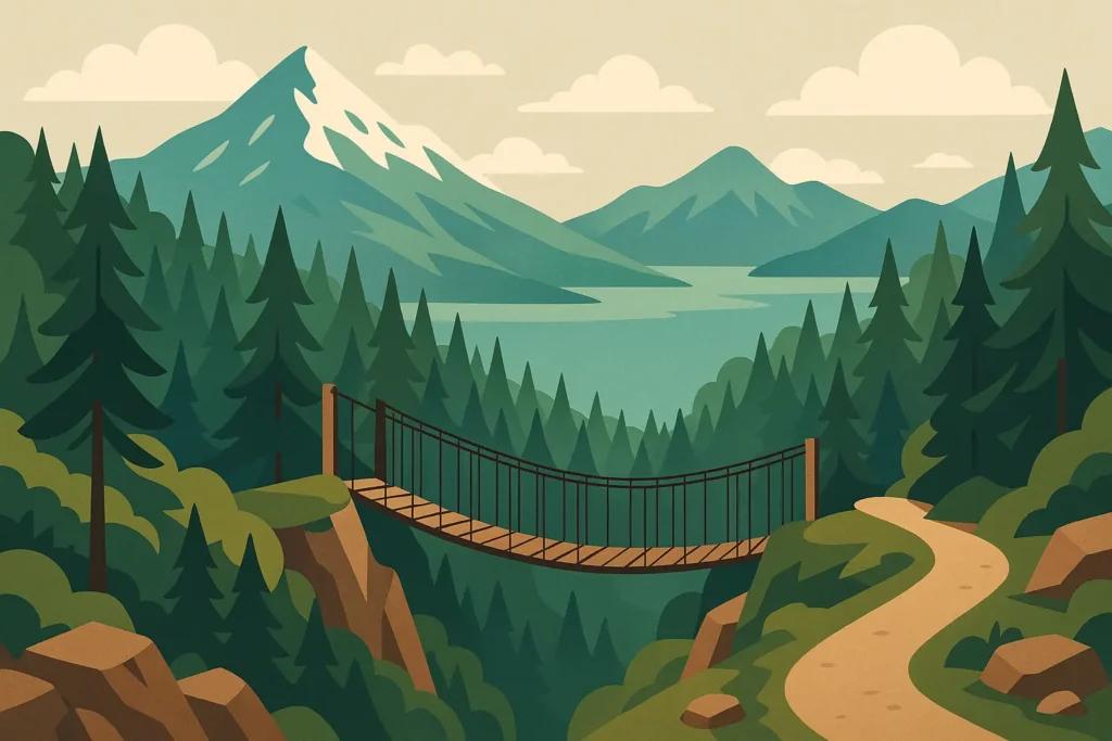 Vancouver mountain and forest adventure