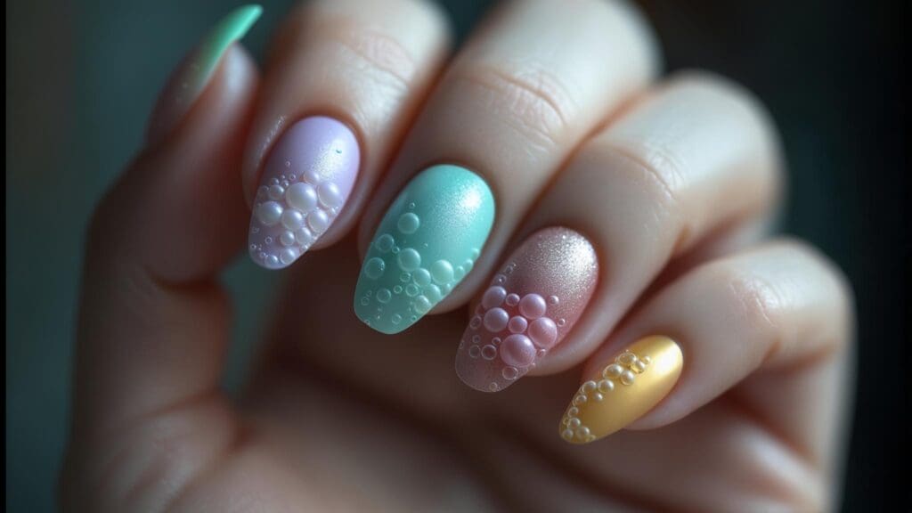 bubble nails