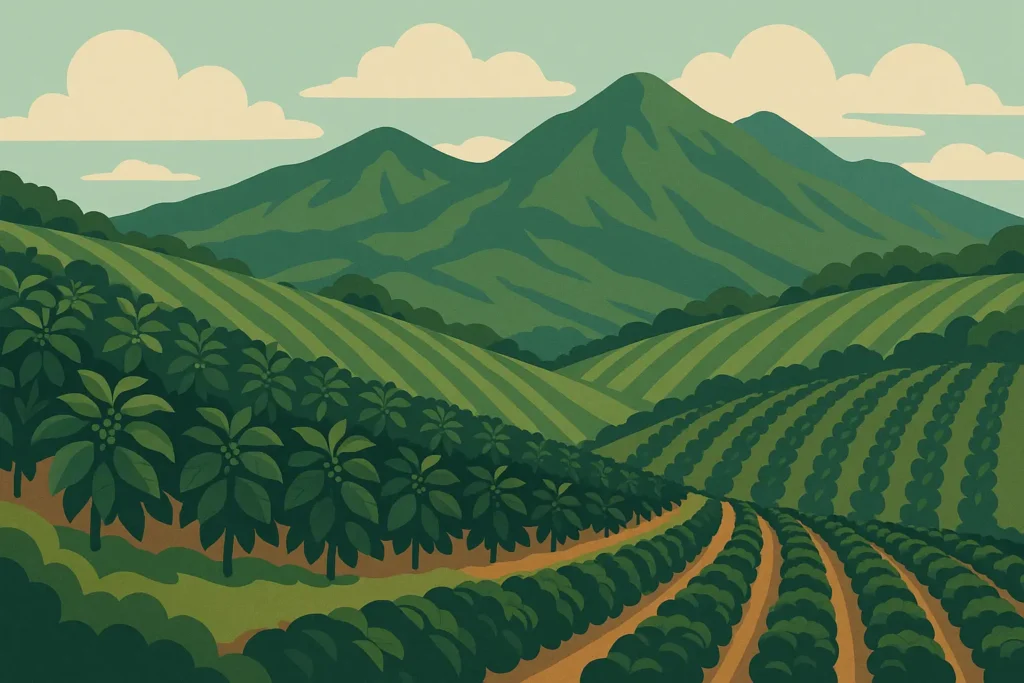 Costa Rica coffee plantation tour