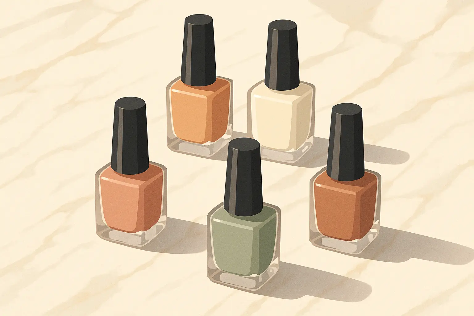 Elegant summer nail designs showcase