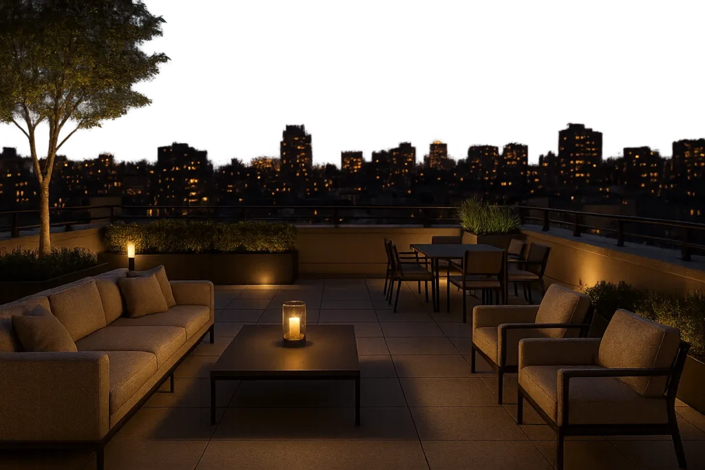 Professional event coordinator managing NYC celebration details