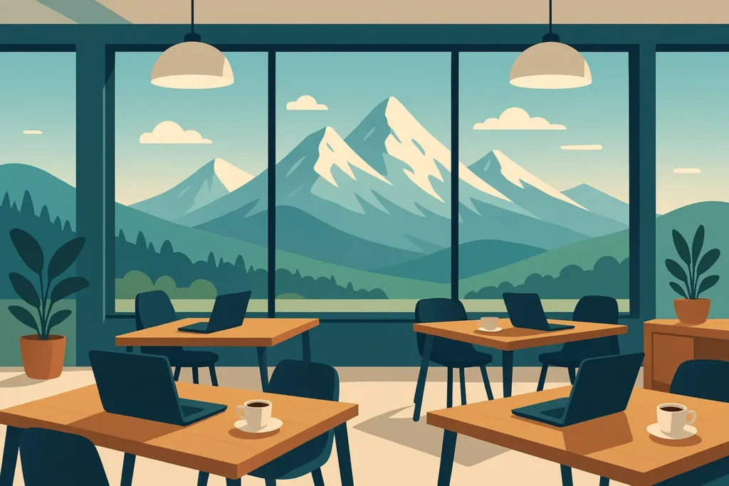 Digital nomad workation