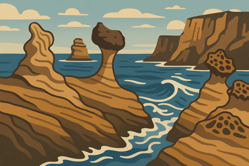 Yehliu Geopark rock formations