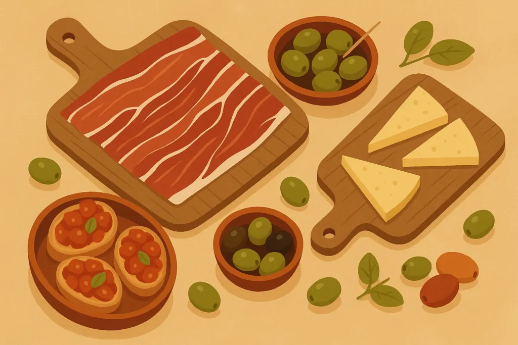 Madrid food markets and tapas bars