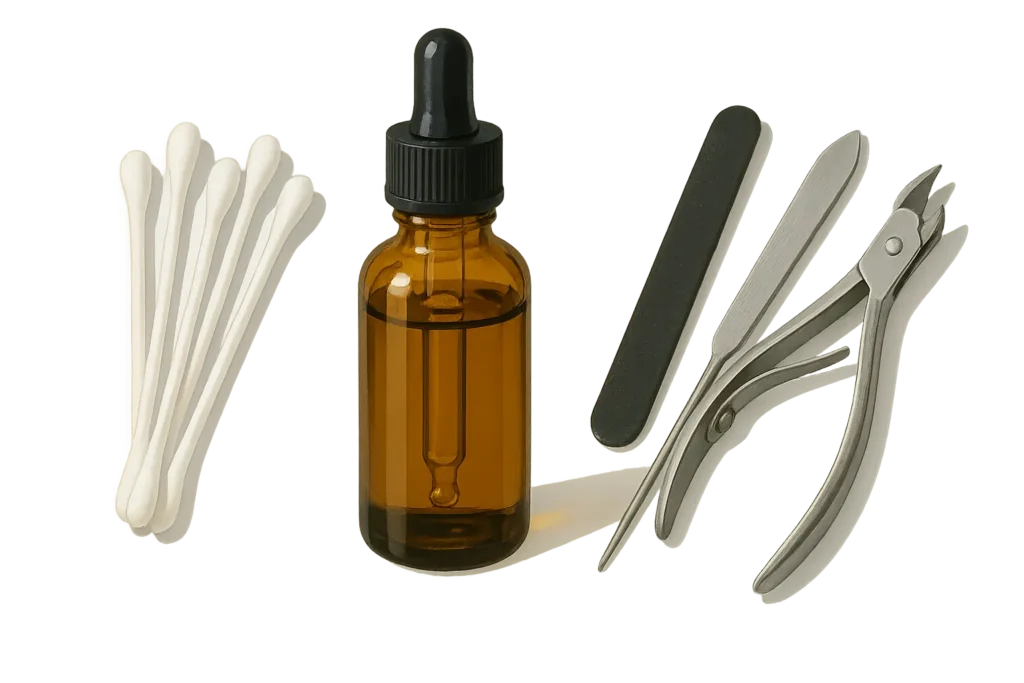 Tea tree oil treatment for nail conditions