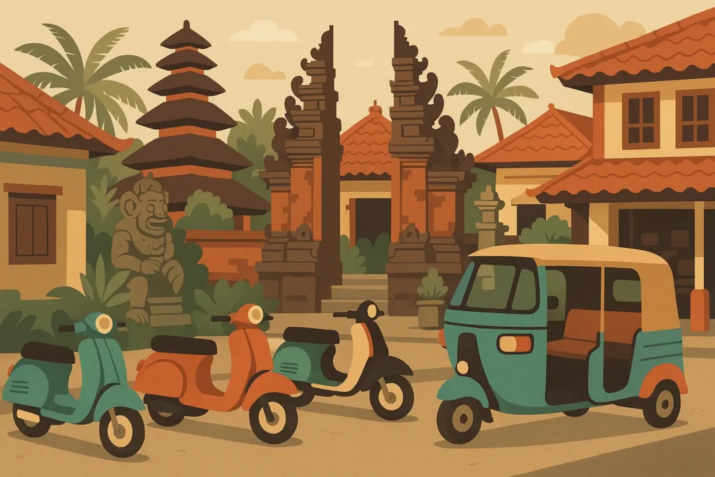 Bali transportation and logistics planning