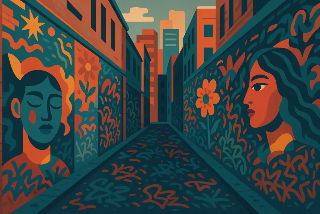 Melbourne street art and cultural laneways
