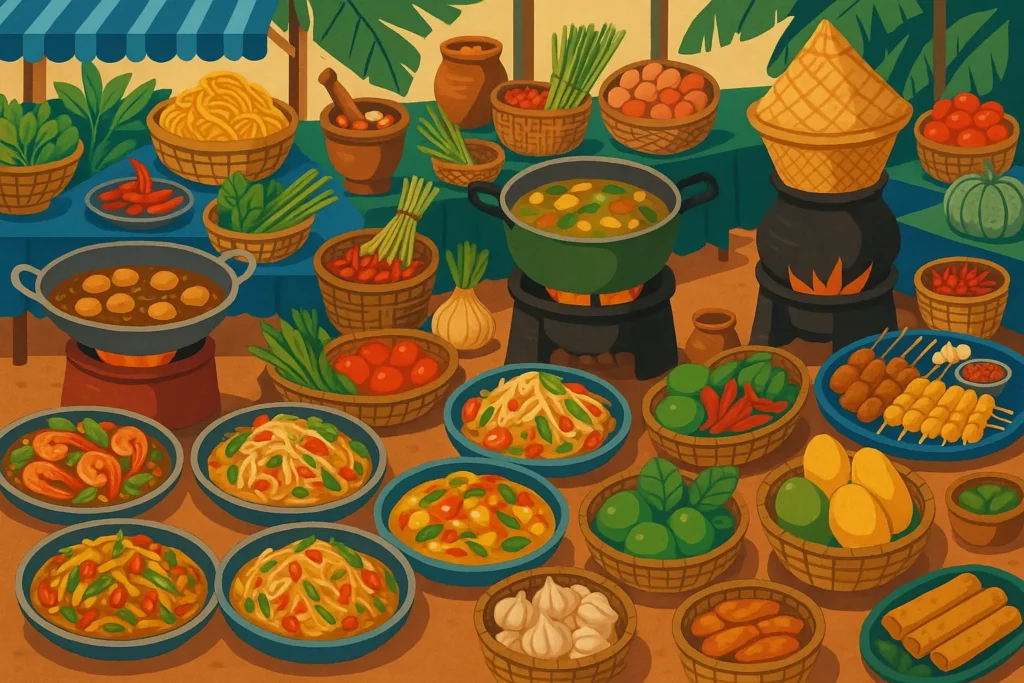 Phuket street food and nightlife scene