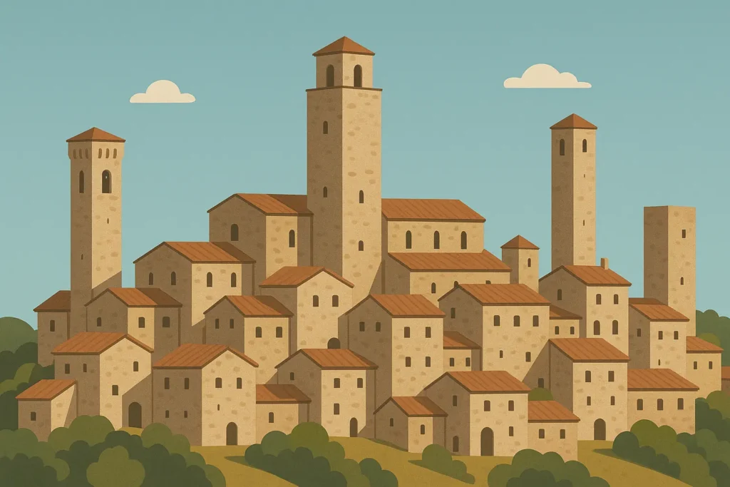 Florence skyline with Duomo cathedral dome