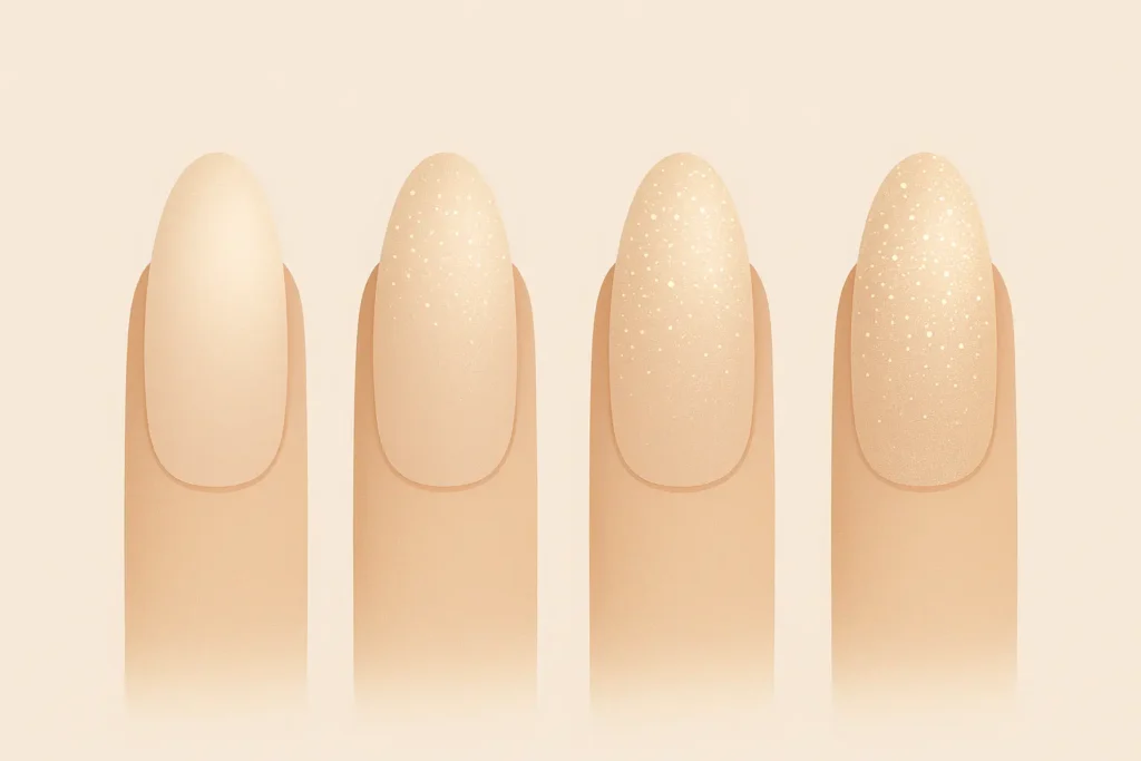 Short nail baby boomer designs