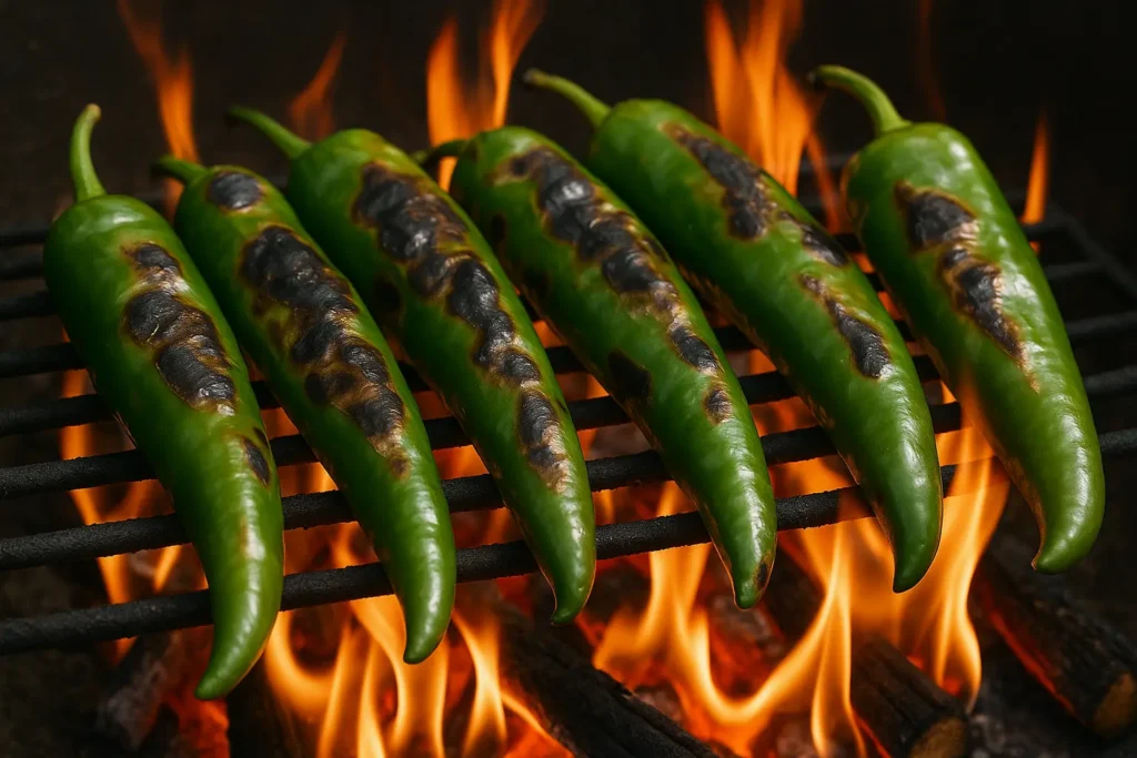 New Mexican green chile and traditional southwestern cuisine