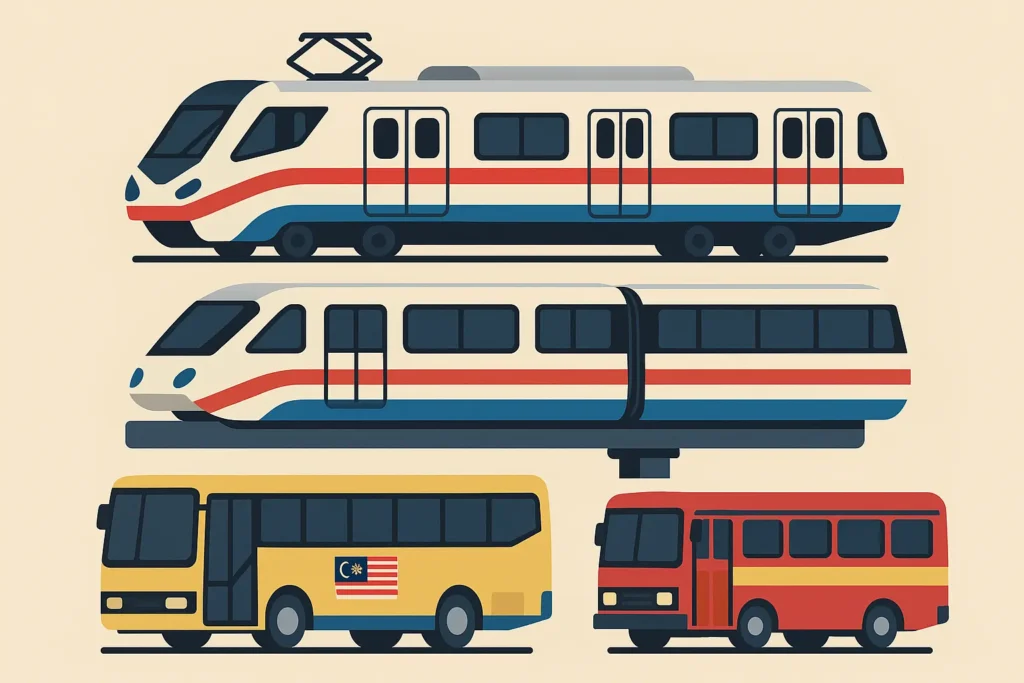 Malaysia travel style comparison showing different group types and preferences
