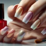 glazed nails