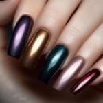 glossy nails