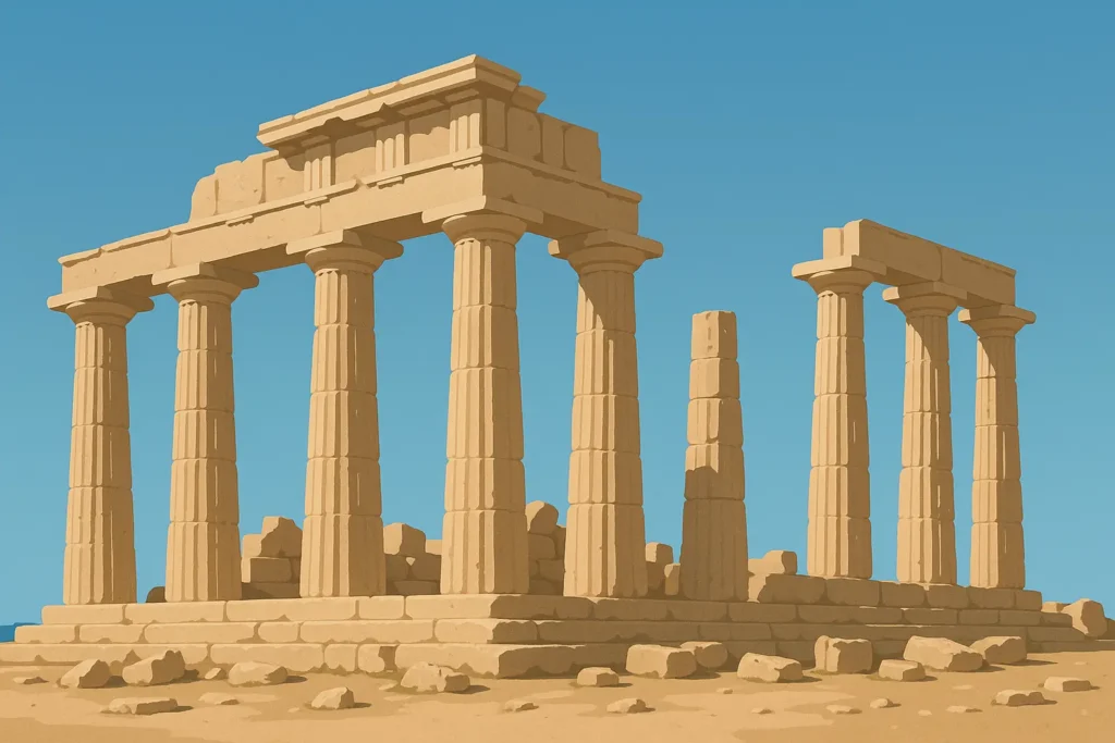 Greek mainland archaeological sites and monasteries