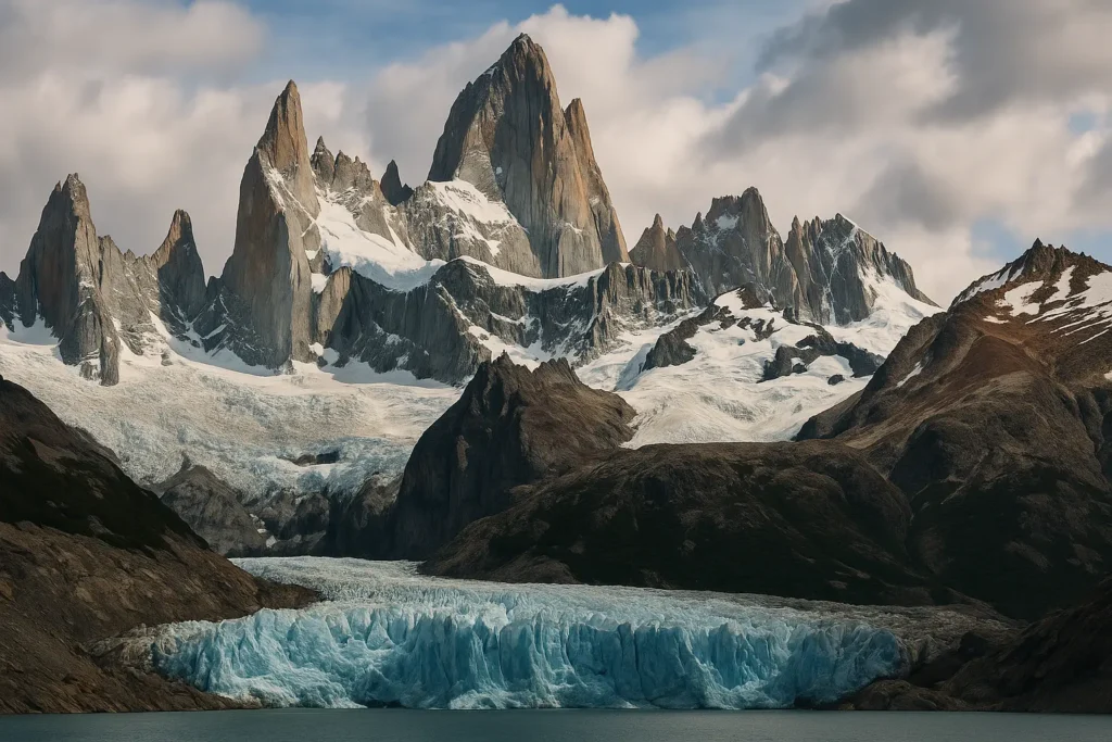 Patagonia adventure activities and mountain landscapes
