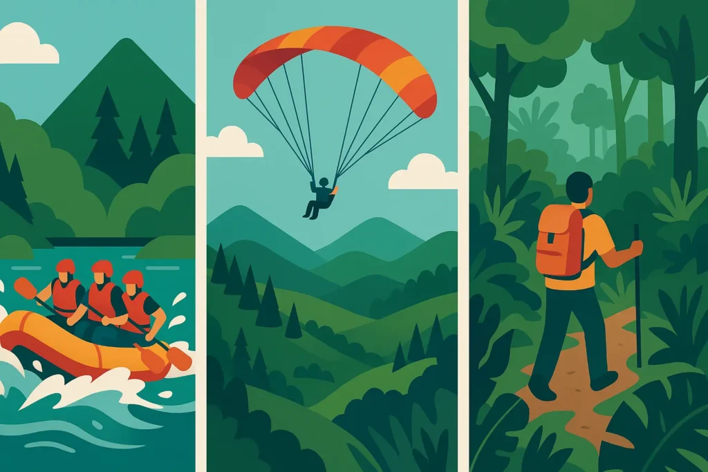 Colombia adventure activities and extreme sports