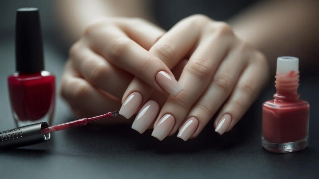 hailey bieber nails