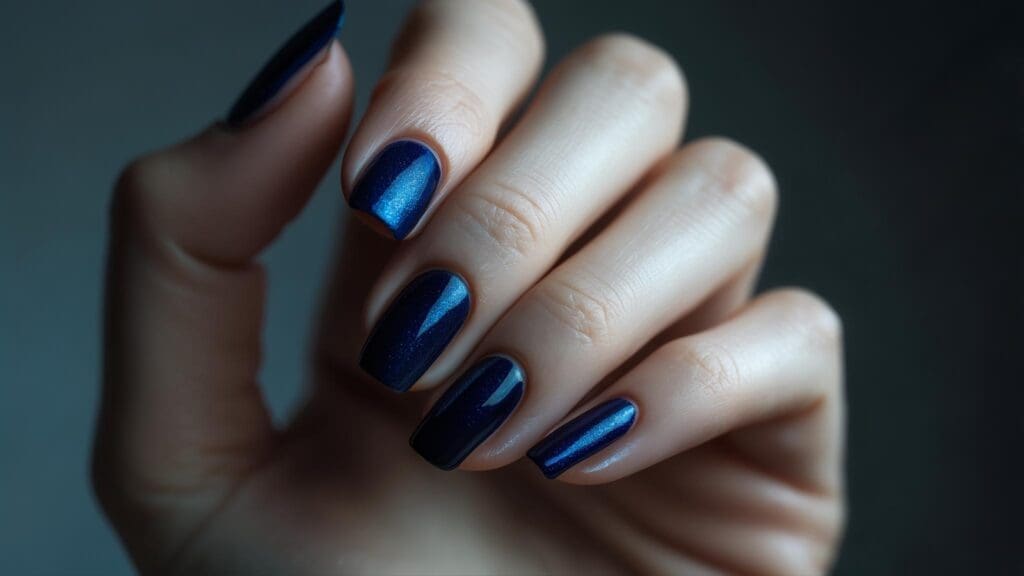 indigo nails