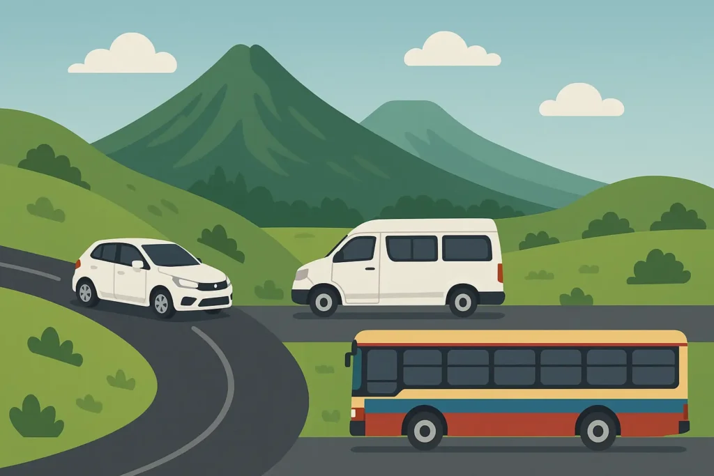 Costa Rica transportation options