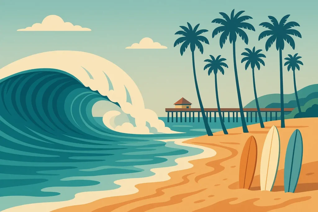 California surf culture adventure