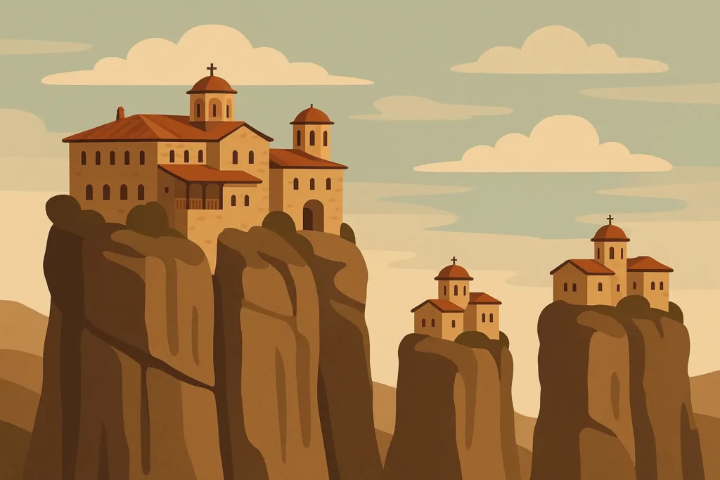 Byzantine churches and monasteries in Greece