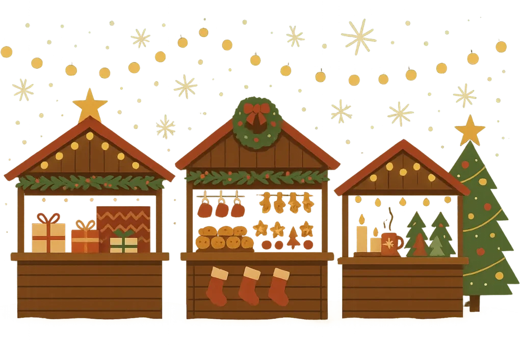 Winter Budapest with Christmas markets and snow-covered thermal baths