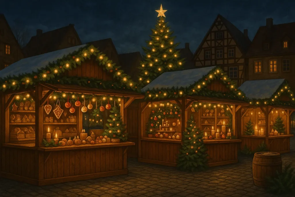 Berlin winter Christmas markets and festive atmosphere