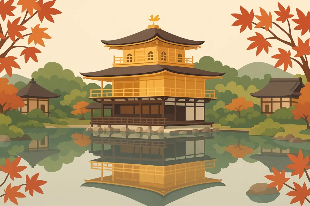 Kyoto temple and traditional architecture